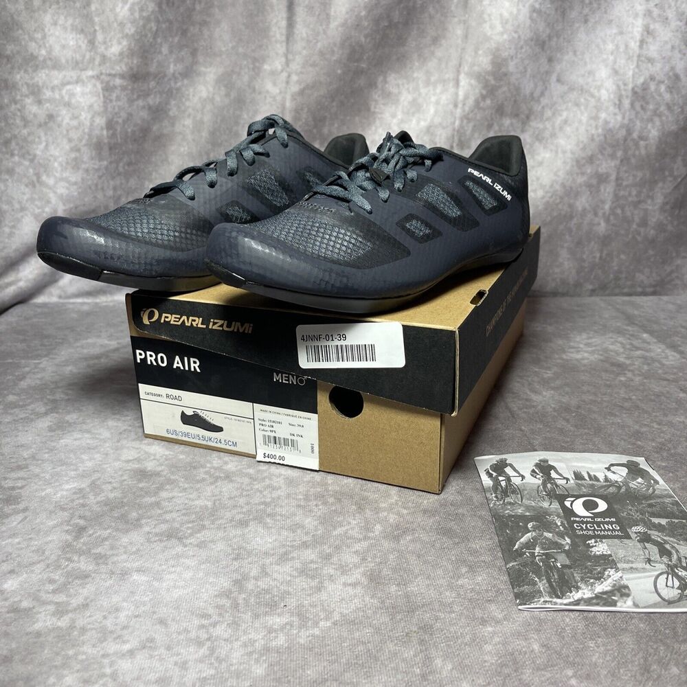 Pearl Izumi PRO Air Road Cycling Shoes 3 Hole Size 39 EU Men 6 / Women 7.5 $400
